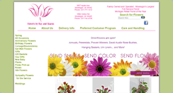 Desktop Screenshot of flowersbyrayandsharon.com